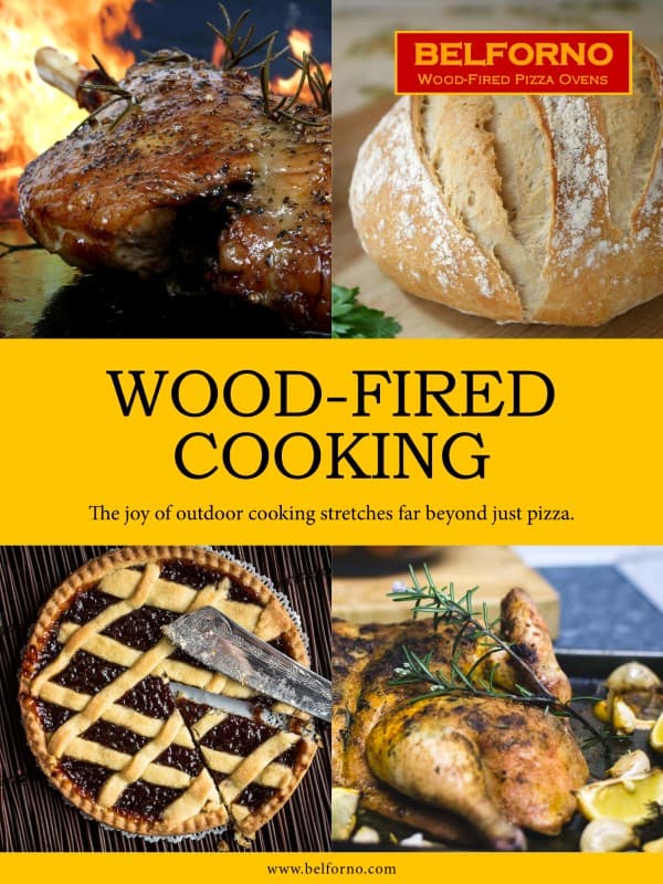Belforno wood-fired cooking cookbook cover