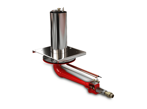 Manual gas burner